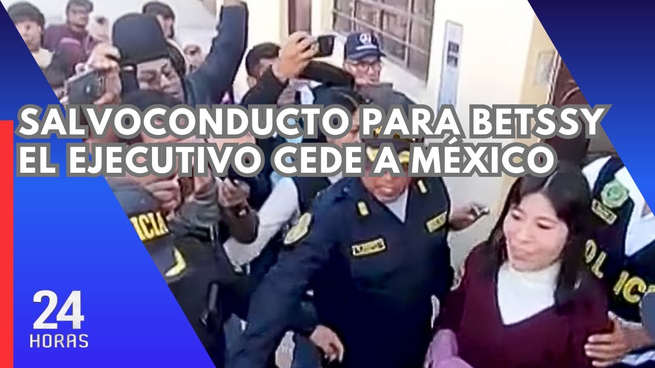 Salvoconducto para Betssy Chávez podría activarse esta medianoche (1/3)