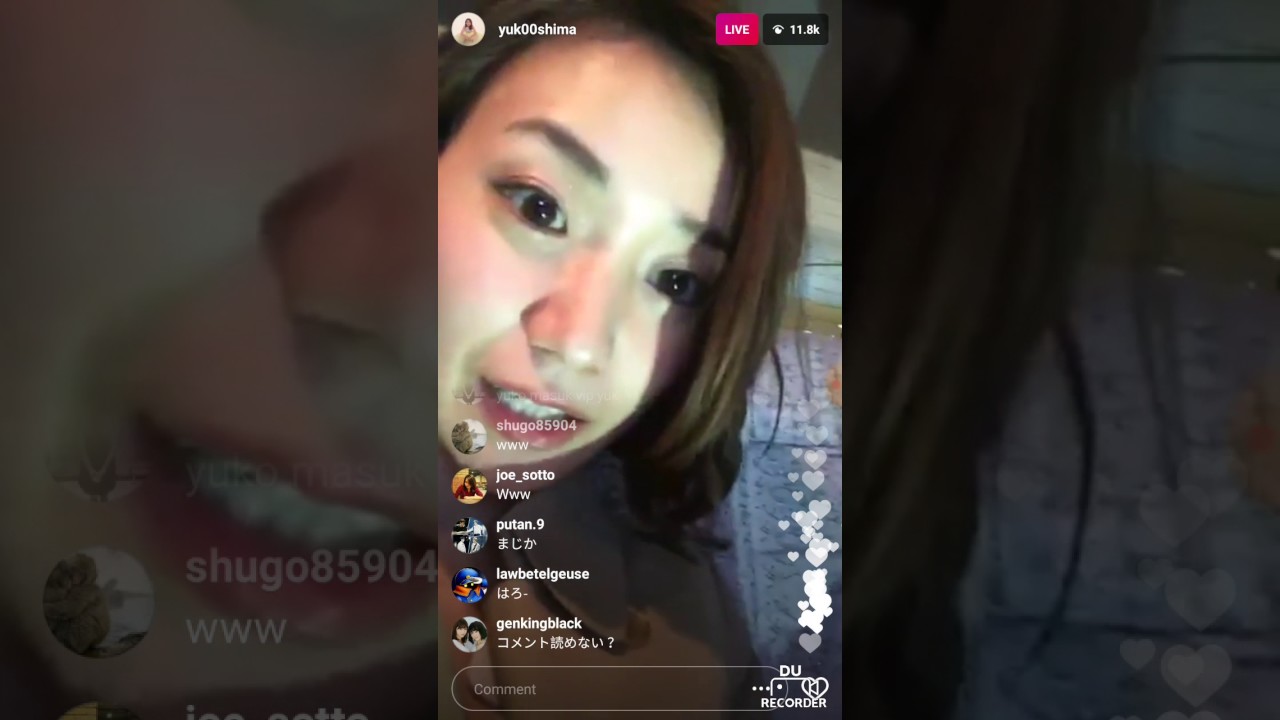 Yuko and Michan meeting Kojiharu before her Graduation - 大島優子 Instagram Live 20170418