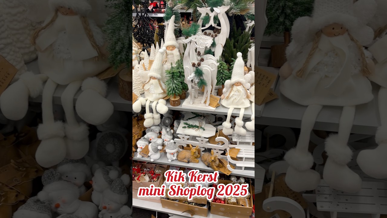 Kerst mini shoplog kik 2025