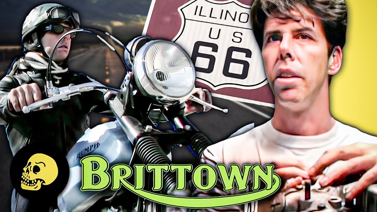 Brittown (full movie) - classic vintage British motorcycle documentary