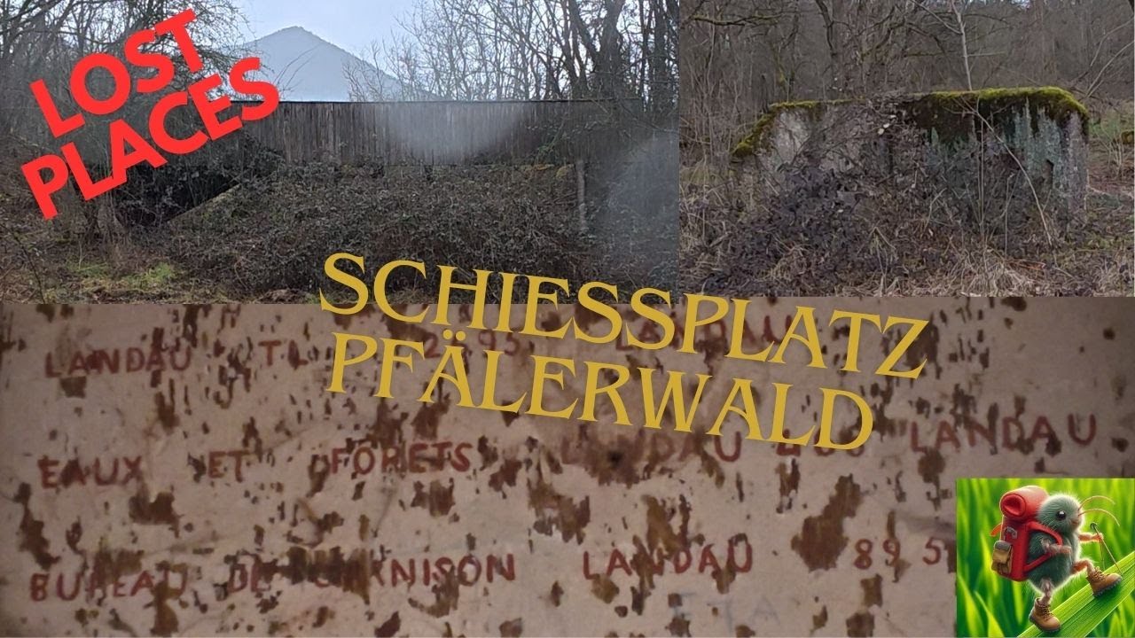 Schießbahn 2. Weltkrieg im Pfälzerwald