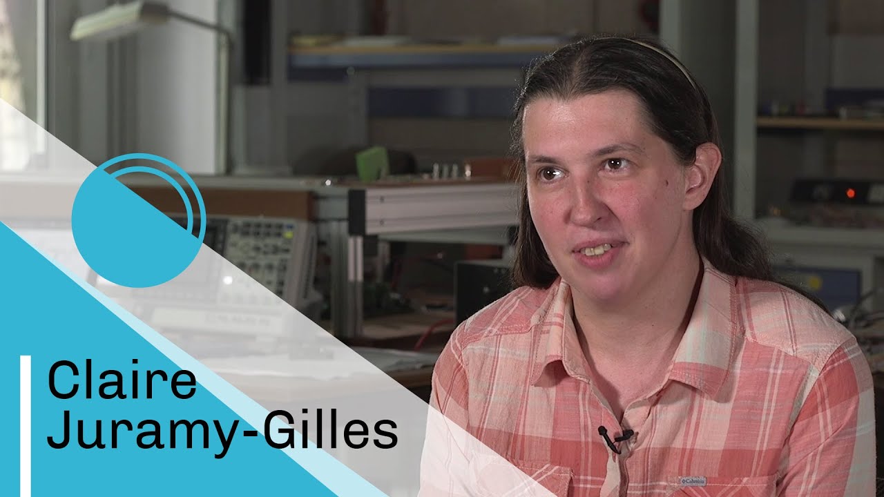 Claire Juramy-Gilles, ingénieure de recherche en physique | Talents CNRS