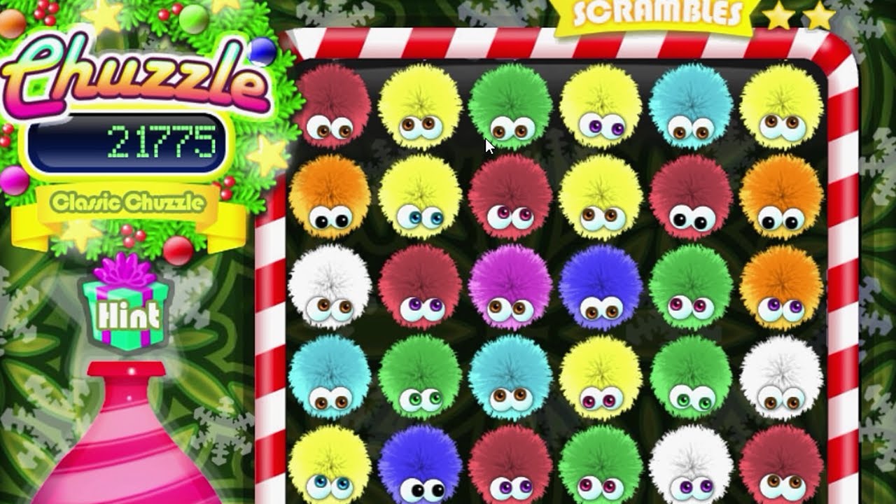 Chuzzle: Christmas Edition (PC) - Gameplay | No Commentary