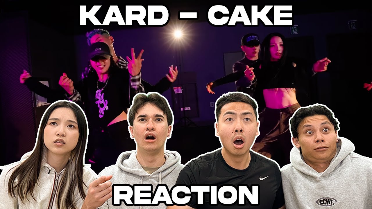 WE DID NOT EXPECT THIS 🥵😲 | KARD - CAKE _ 안무 영상 REACTION!