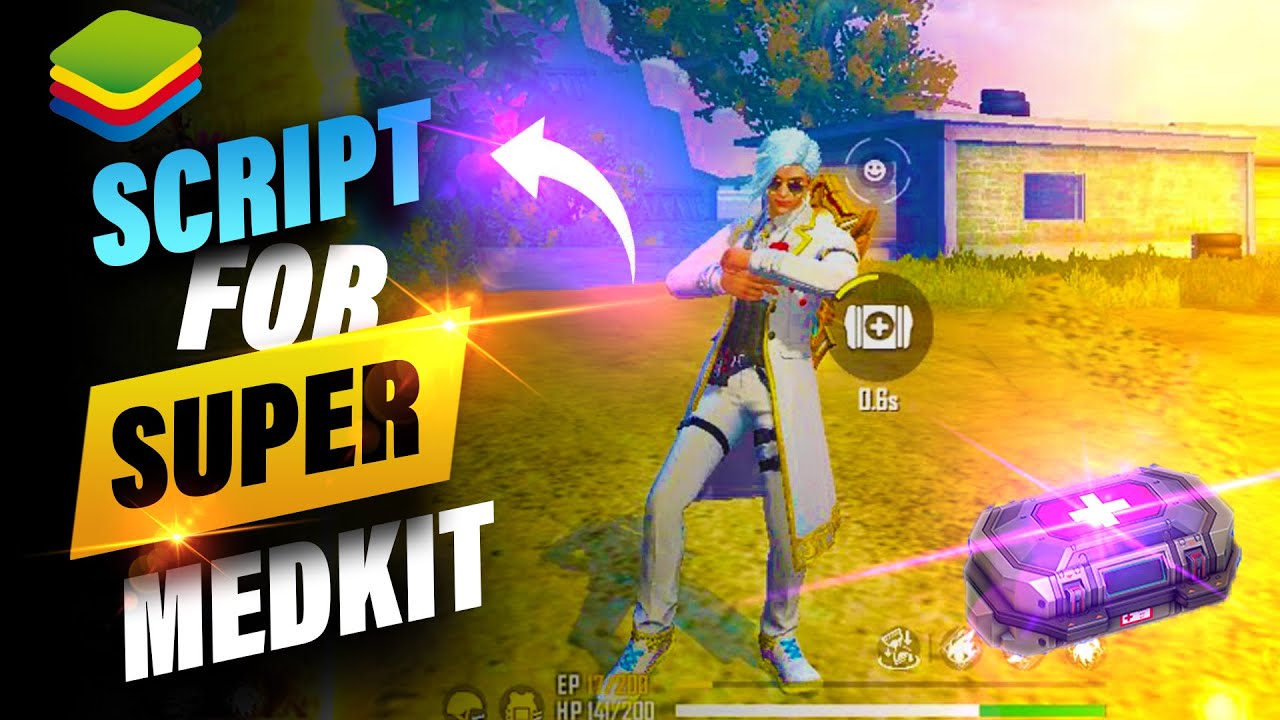 HOW TO USE SUPER MEDKIT IN BLUESTACKS 5 & MSI APP PLAYER 5 // 1 CLICK SUPER MEDKIT USAGE !