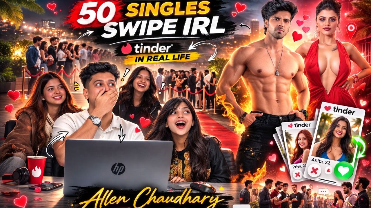 Girls React to Allen Choudhary’s Tinder IRL 😳 | Honest Reactions
