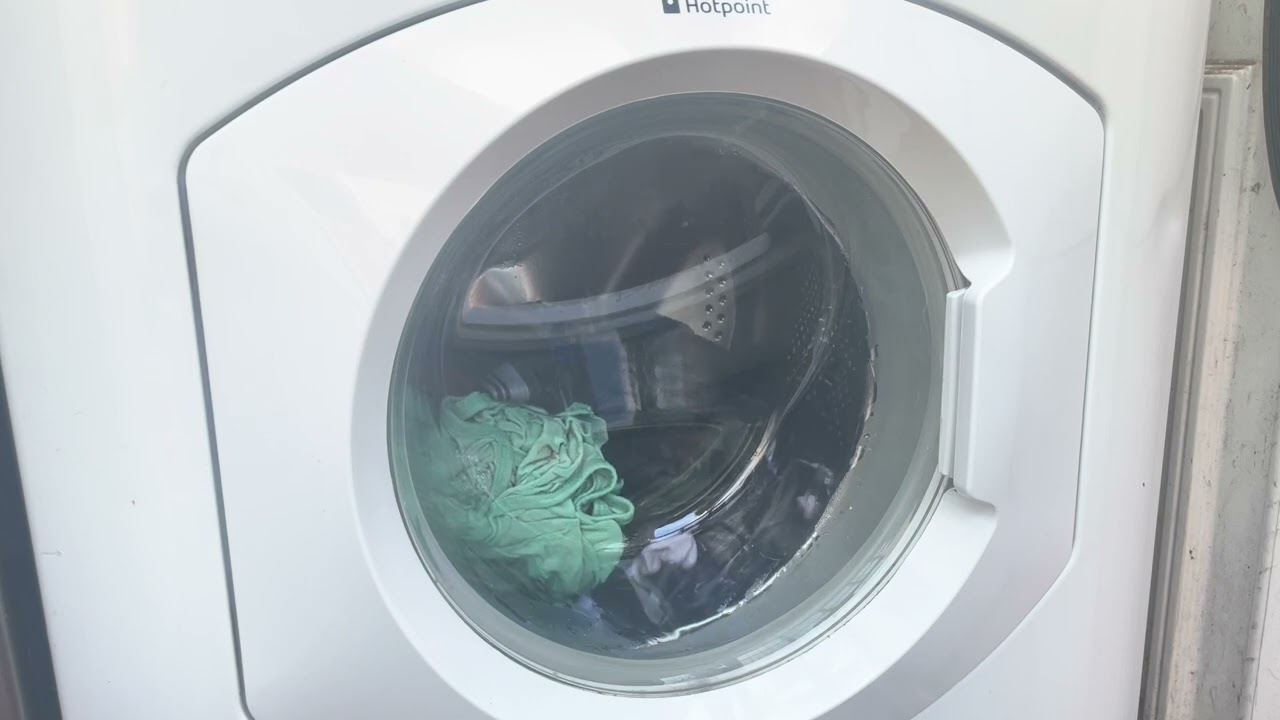 Hotpoint WMF740 full cycle program 5 fast wash 60 40 degrees 1400rpm spin
