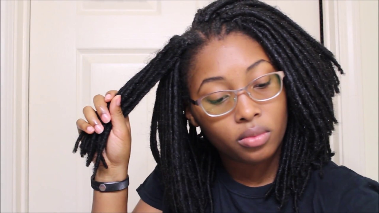Crochet Faux Locs Wash Tutorial