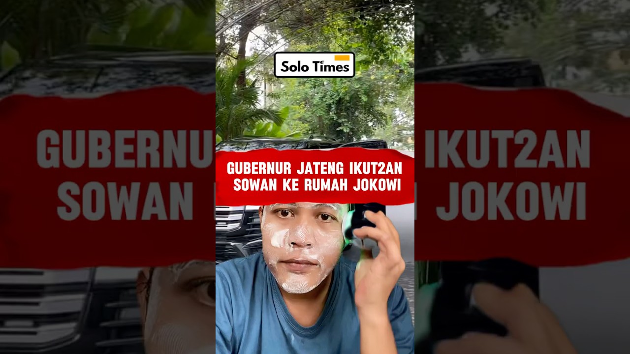 Gubernur jateng sowan ke rumah Jokowi #dialectique #dialektika #prabowo #gibran #jokowi #ahmadluthfi
