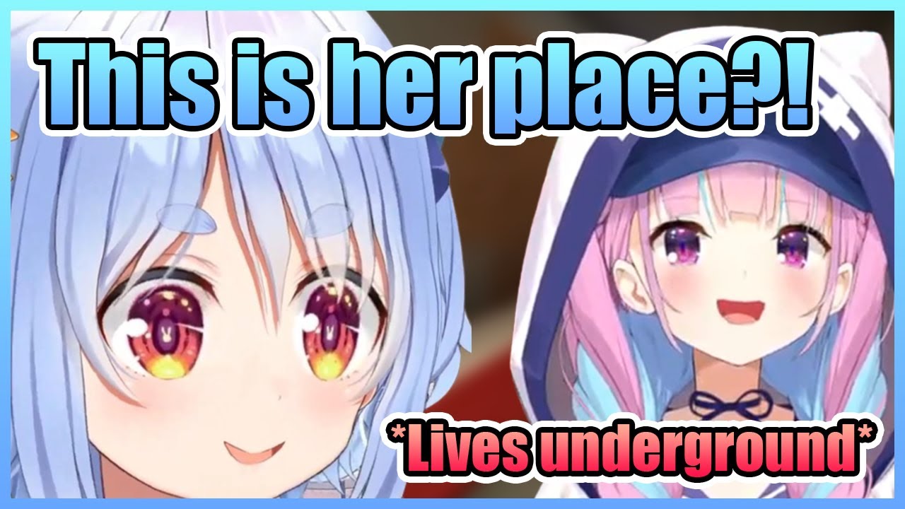 Pekora Was Shocked When She Found Aqua’s Enormous Secret Underground Introvert Hideout...【Hololive】