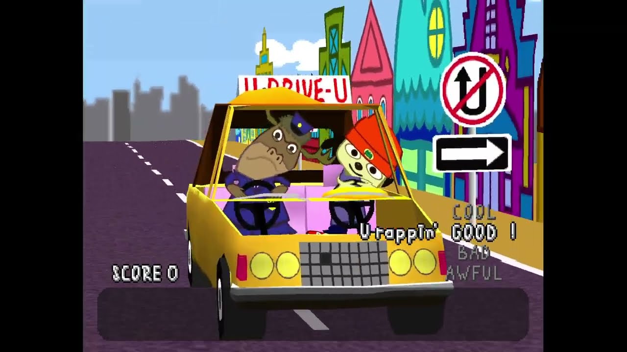 PaRappa the Rapper (1996) - Полное прохождение (PS1)