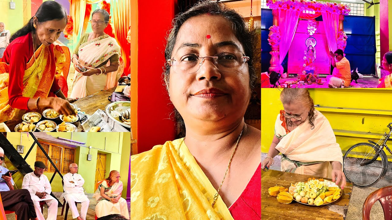#day10/সরস্বতী পুজোর দিন টা কেমন ভাবে কাটালাম @GhareBaire1