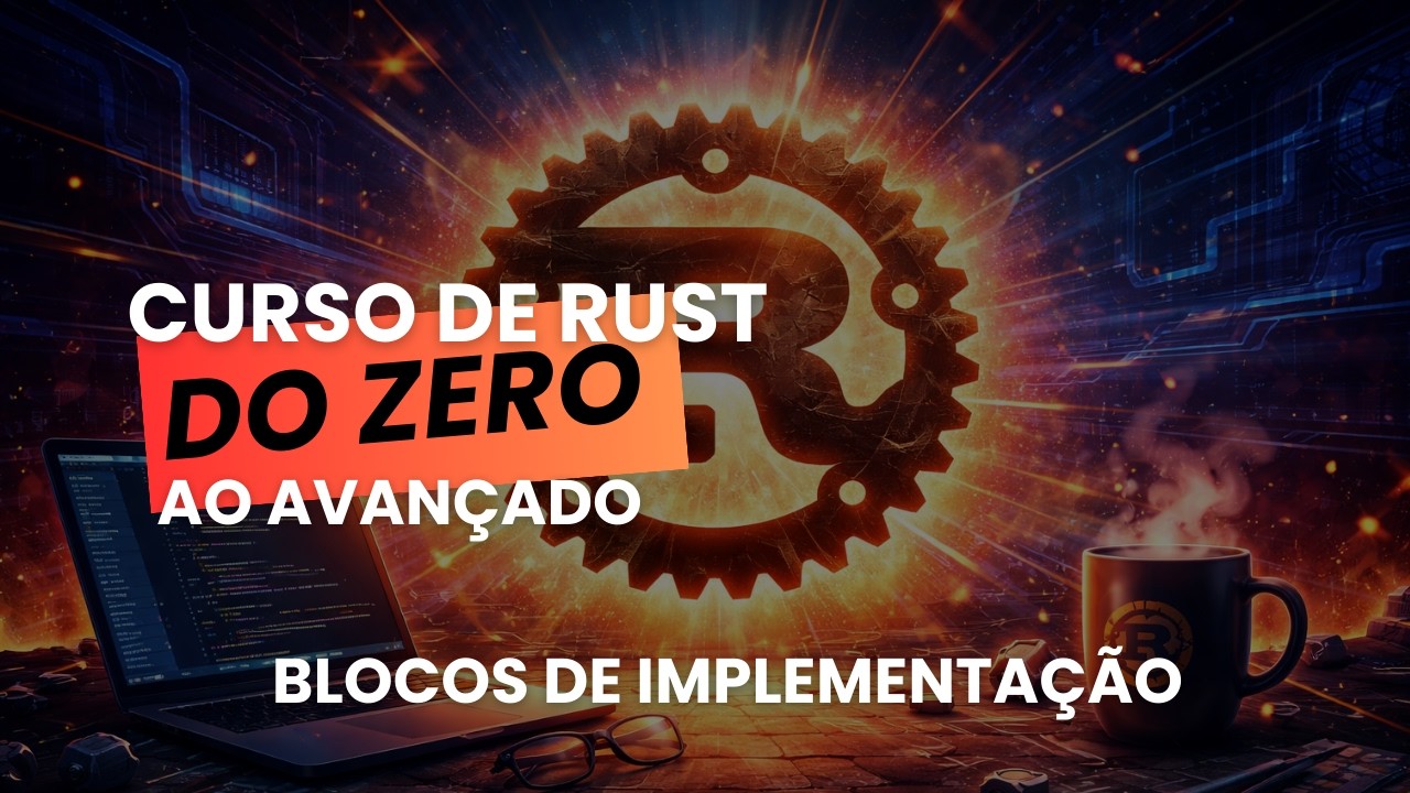 Aula 15 – Blocos de Implementações | Curso Rust do Zero ao Avançado
