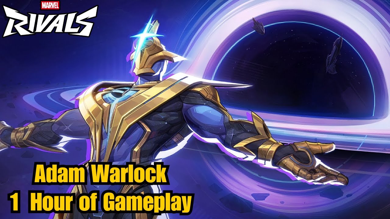 Adam Warlock Cosmic Warlock 1 Hour of Gameplay | Marvel Rivals | Season 5.5