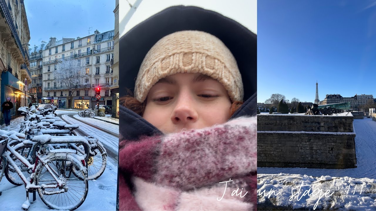 J'ai un stage !!! (Cours, Paris, Lecture...)