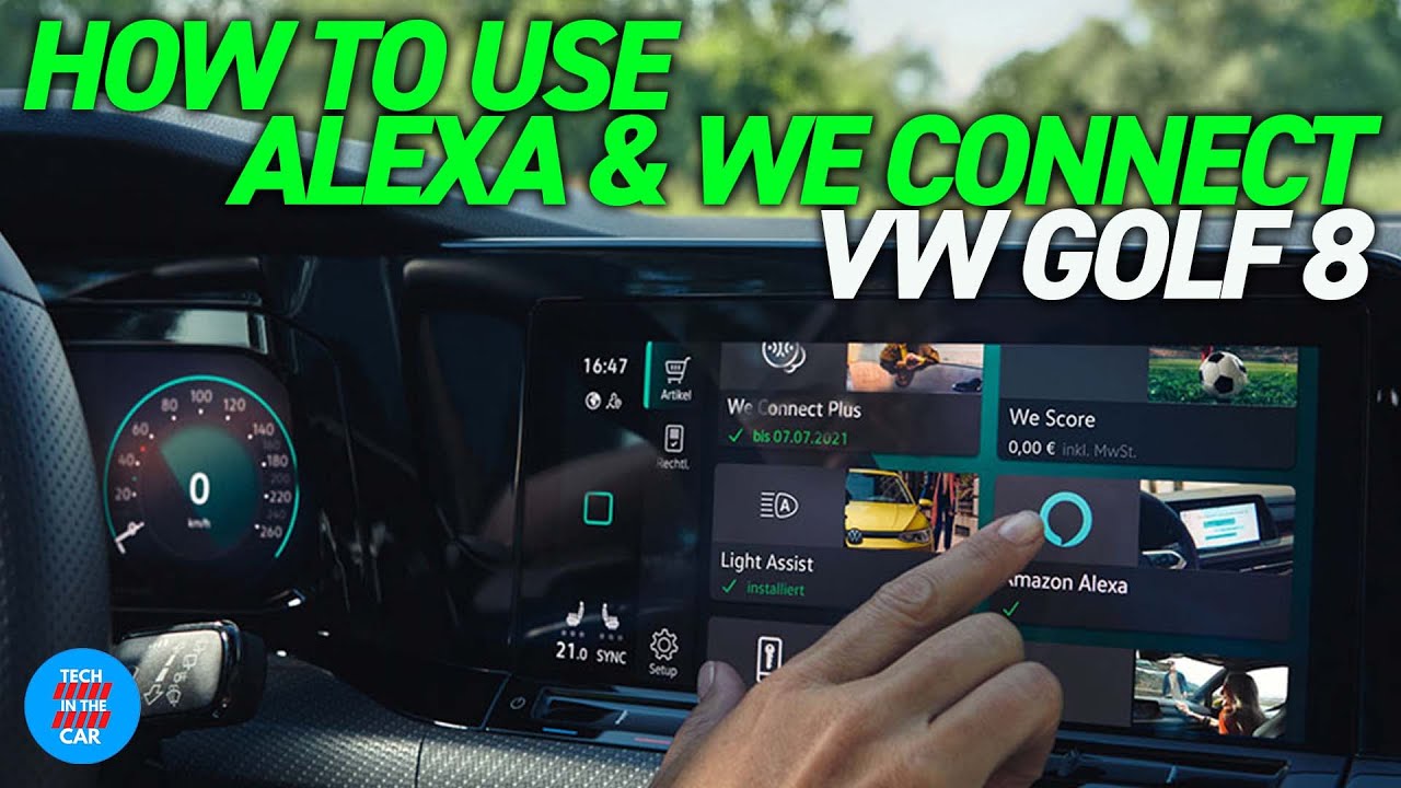 VW Golf 8: ALEXA, VW Shop и приложение VW We Connect