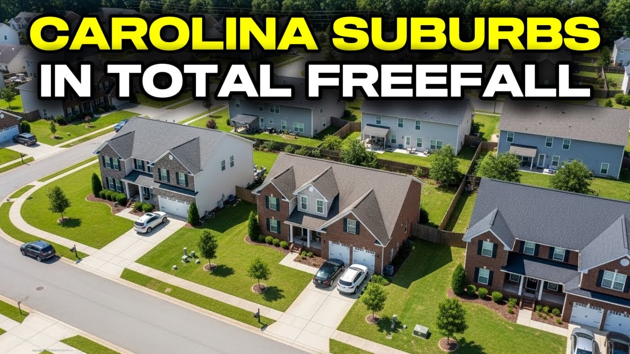 Top 10 Carolina Suburbs Facing a Total Housing MELTDOWN