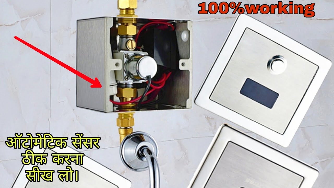 plumbing work for sensor urinal repairing