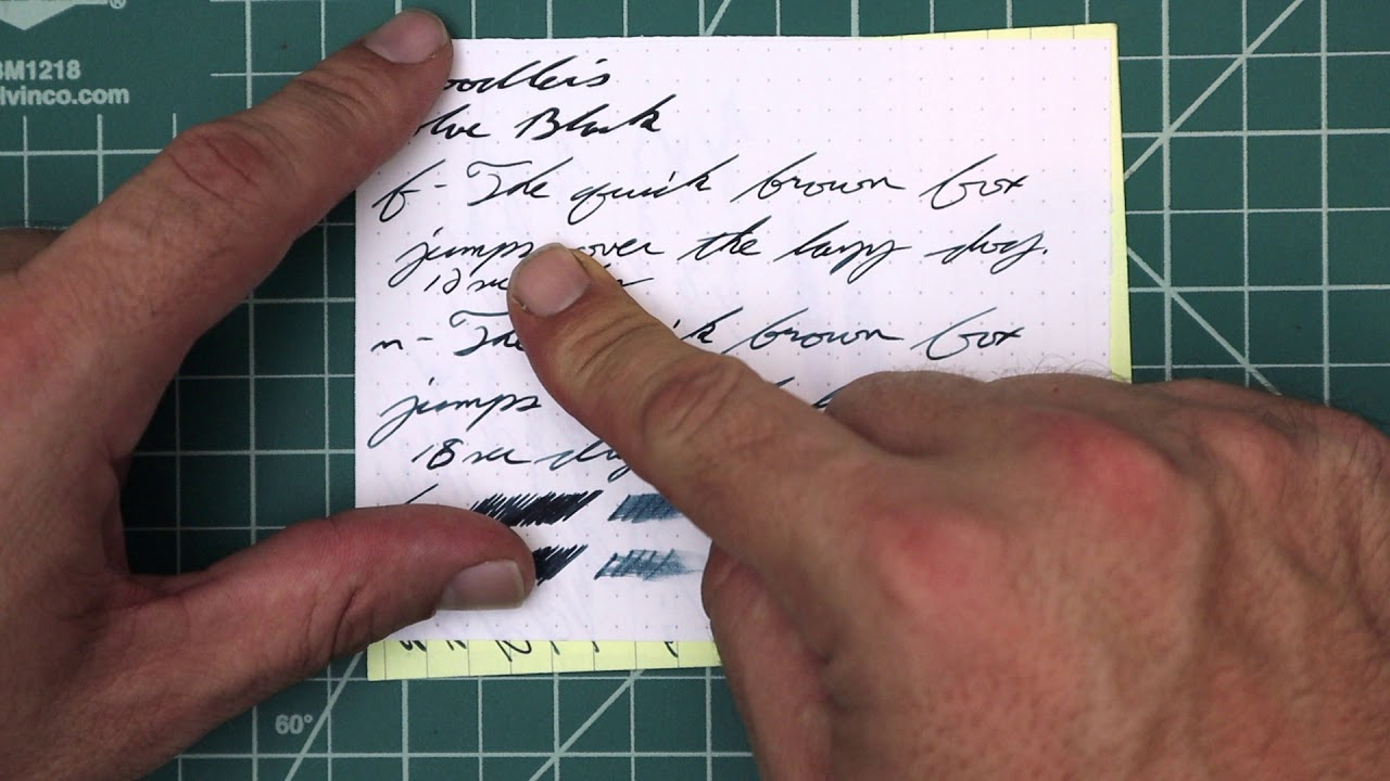 Сине-черные чернила для перьевой ручки Noodler's #черниладляперьевойручки #перьевыеручки