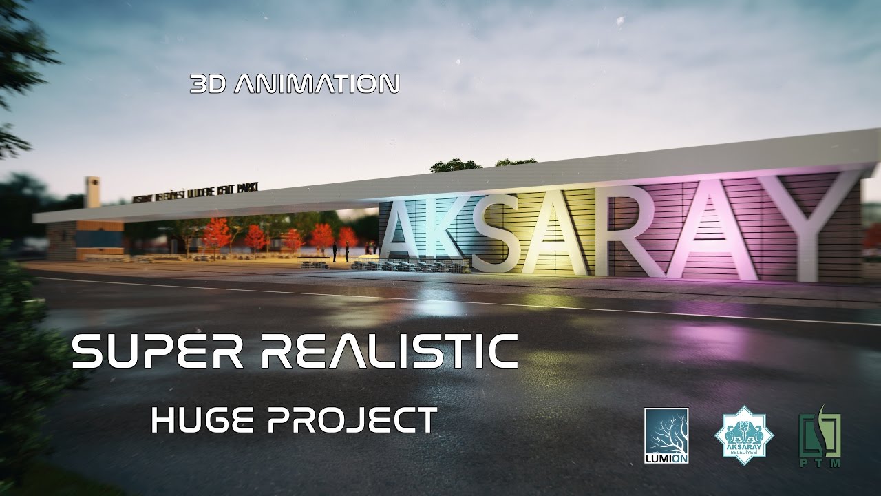 Lumion Realistic Animation 2017 | Huge project | Arch. Ahmed Abdulrahman