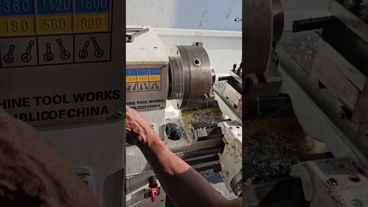 Mesin bubut C6240A Bekas test ulir, bubut dll Hna Machinery