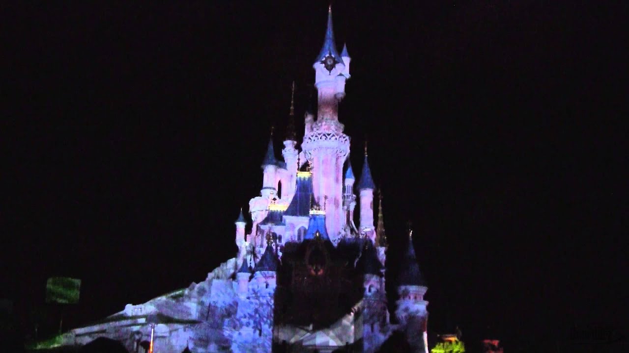 Disneyland Paris New Year Countdown show 2014
