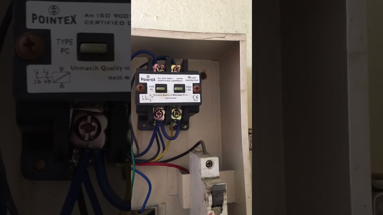 AC contactor noise problem solve |#electric #electrician #problemsolving #shorts #viral