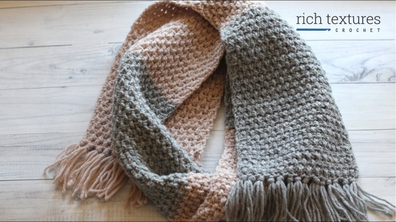 Grand Canyon Scarf Crochet Pattern