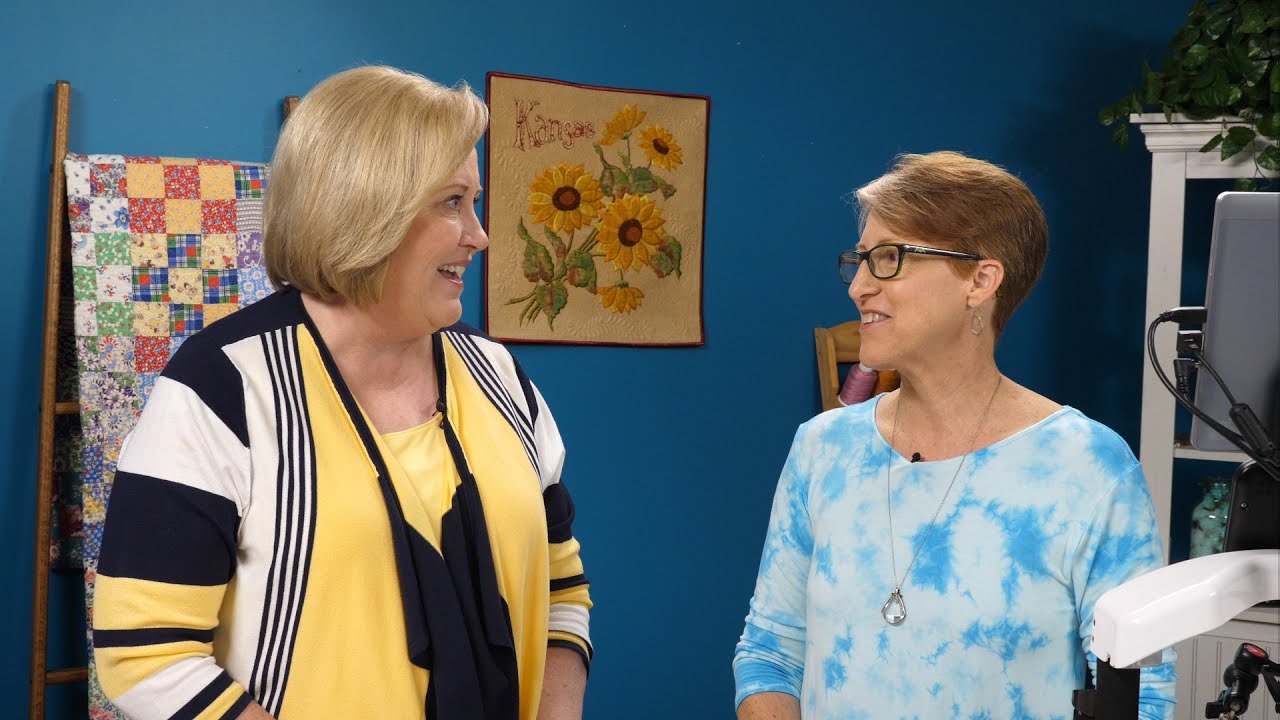 HQ Live – Quilting Vintage Linens and Lacework with Kelly Cline (July 2017)