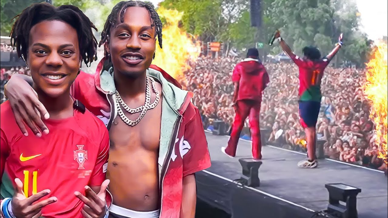 Speed & Lil Tjay Perform World Cup In Front Of 100,000 People! 🇬🇧