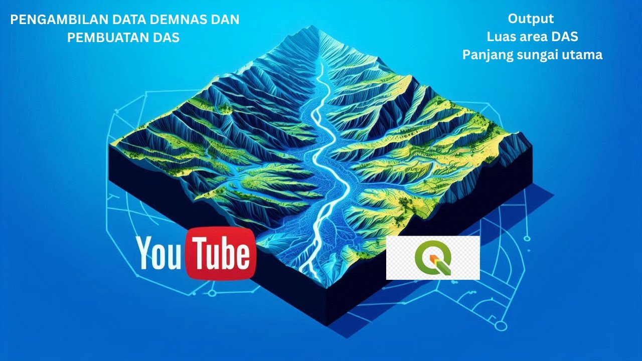 Delineasi DAS di QGIS: Dari DEMNAS Hingga Hitung Luas Area & Panjang Sungai Utama
