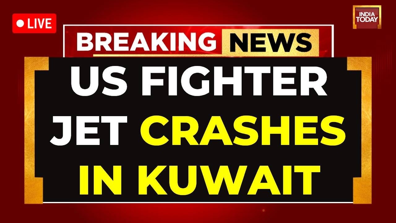 US Jet Crash News LIVE: Hundreds of Iran Missiles Target Gulf, Israel | Iran News LIVE | US News