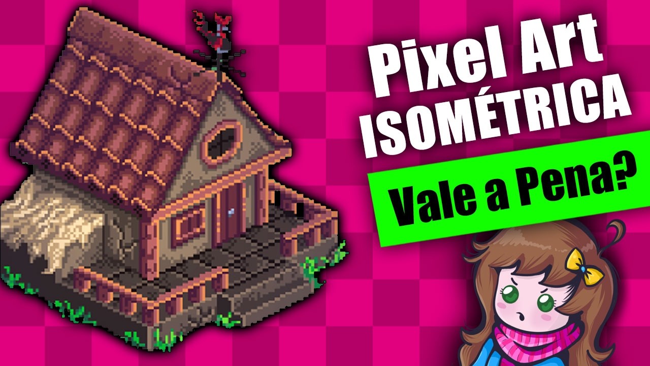 Pixel Art ISOMÉTRICA 😱 Review do Curso (vale a pena?) - Indie Power (Jeferson Dias)