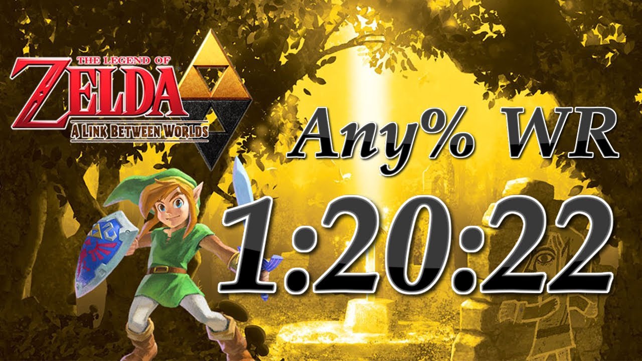 The Legend of Zelda: A Link Between Worlds any% Speedrun in 1:20:22 (Former WR)