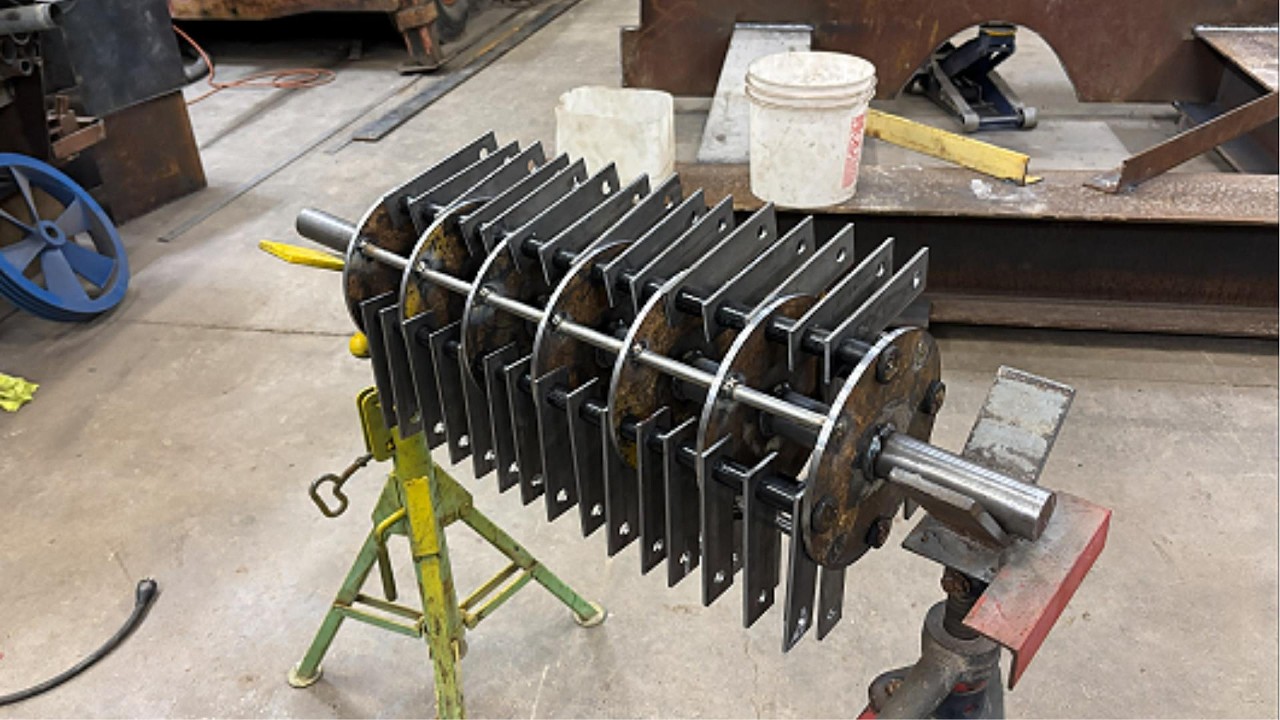 Overkill Homemade Leaf Shredder