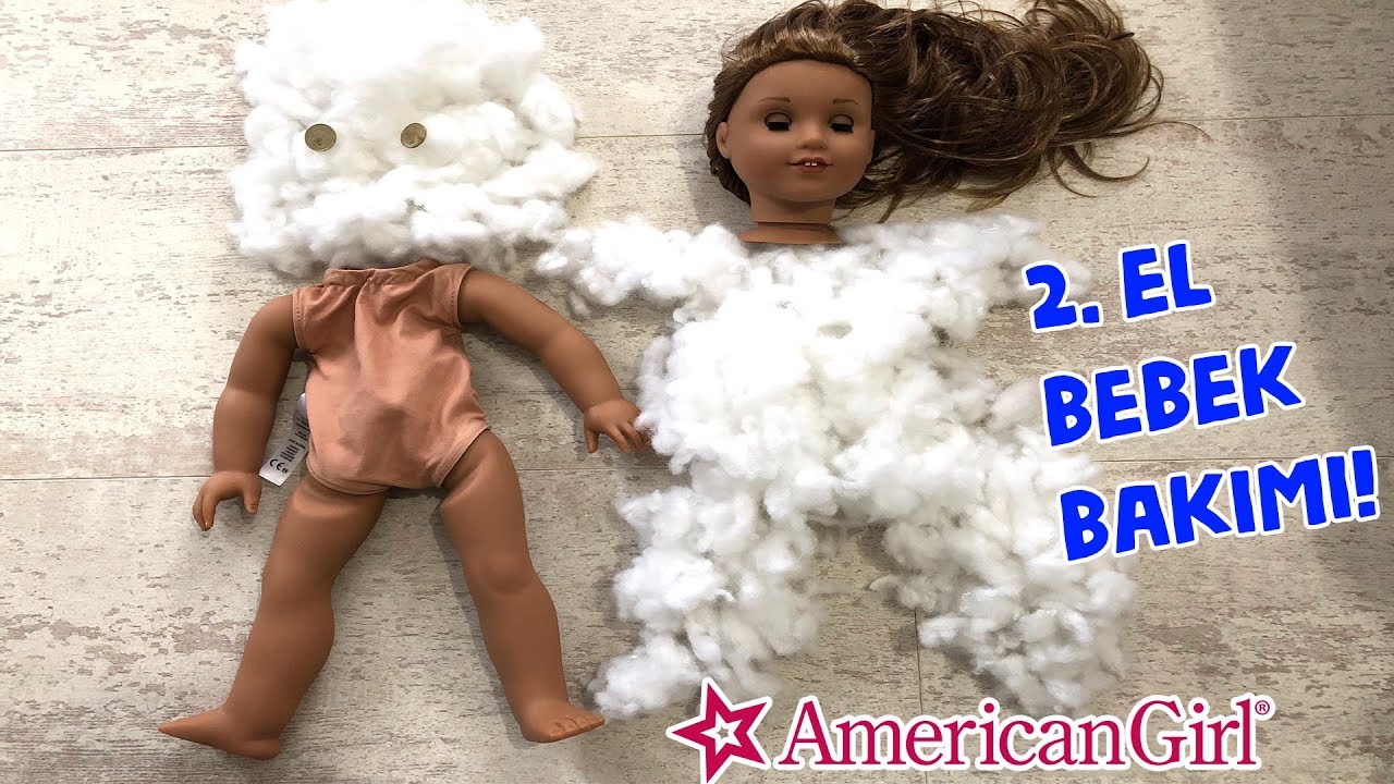 İkinci El Oyuncak Bebeğime Bakım Yaptım American Girl Temizliği ve Saç Bakımı Bidünya Oyuncak