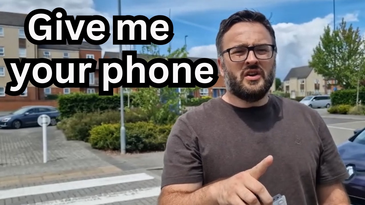 Watch This UK Officer LOSE HIS COOL Over a Camera! Misuse of Power
