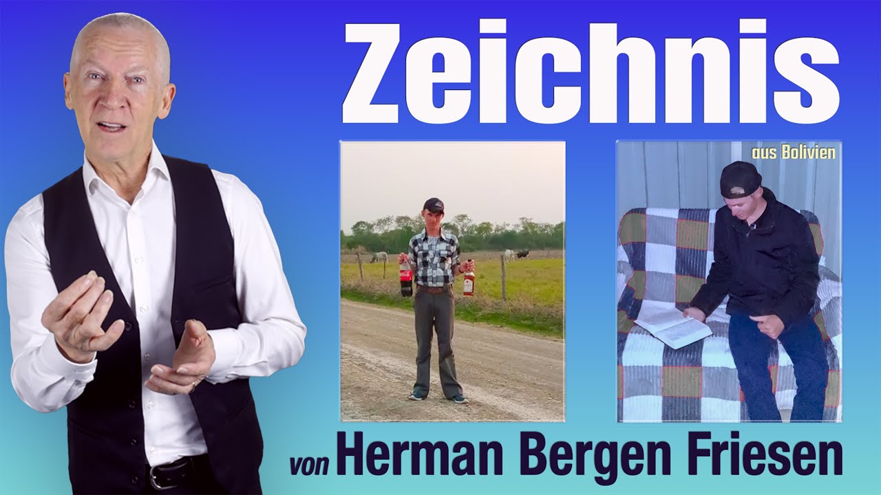 Zeichnis von Herman Bergen Friesen, Bolivien - Plautdietsch