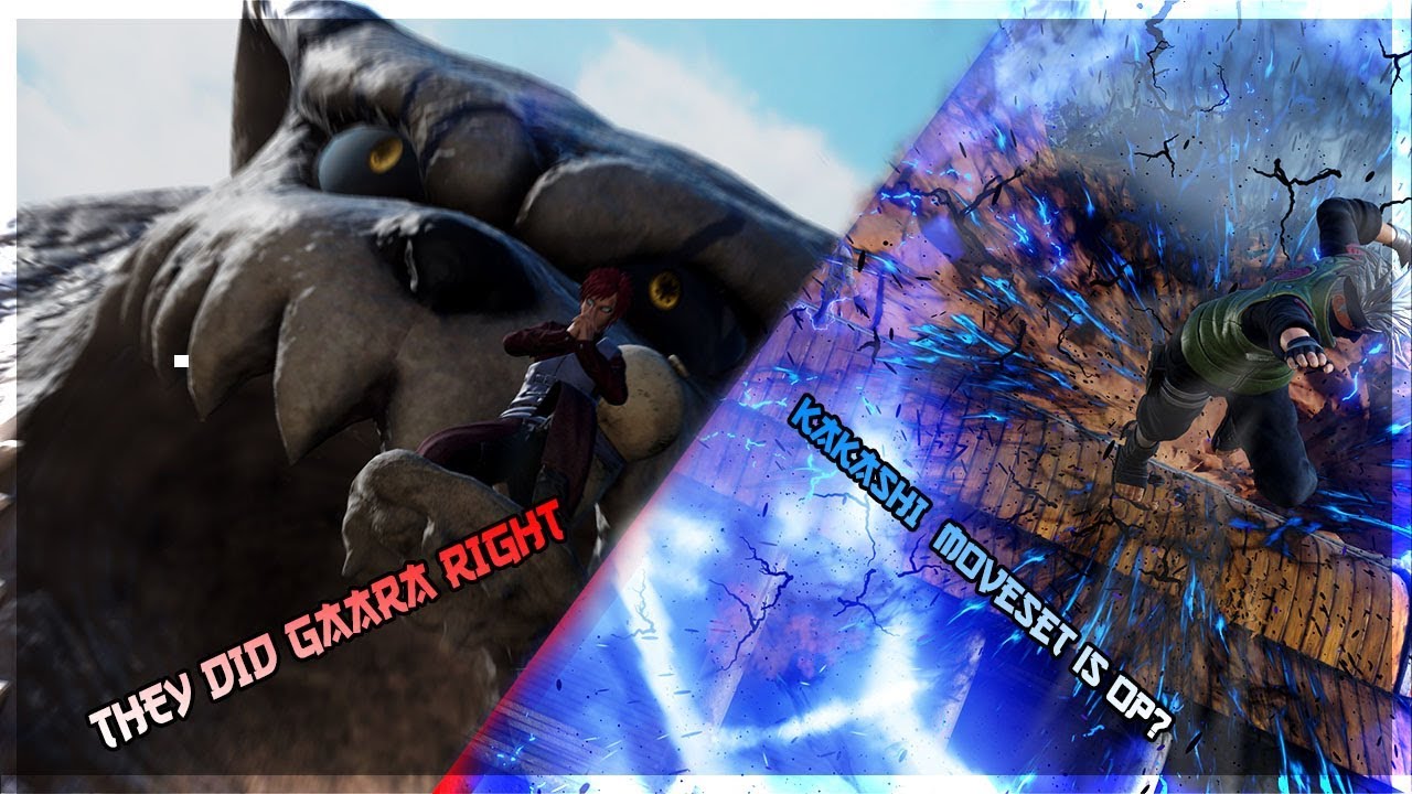 Boruto, Gaara, Kakashi & Kaguya LOOK GREAT in Jump Force