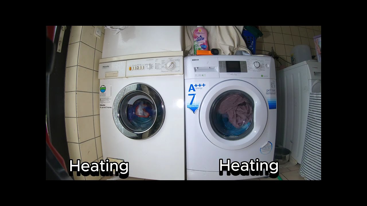 Miele vs Beko washrace cottons 70