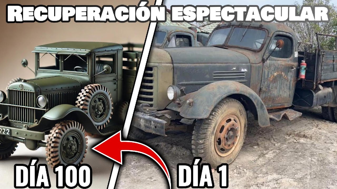 El Grandioso Proceso De Restauración Del Histórico JIEFANG CA-30 - Restauración de coches clásicos.