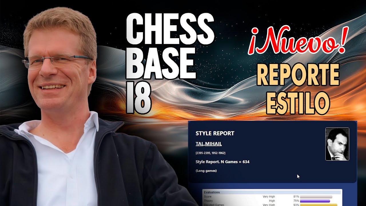 Chessbase 18: El informe de estilo (Matthias Wuellenweber)