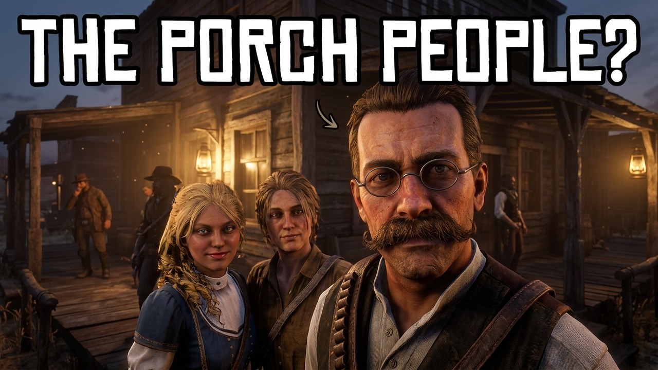 RDR2 Hanging with Porch People in Armadillo!!!