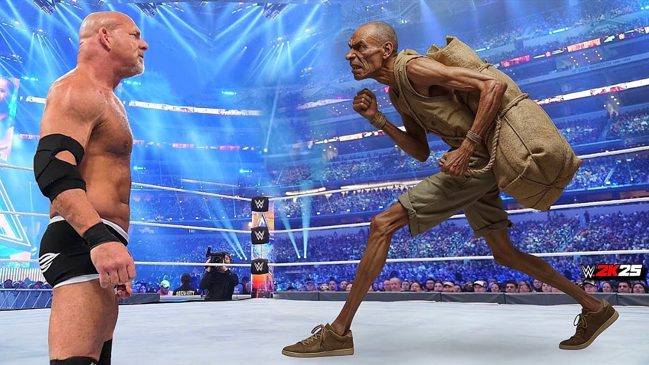 🔥WWE 2K24 - Голдберг против Никала Ле | Матч 