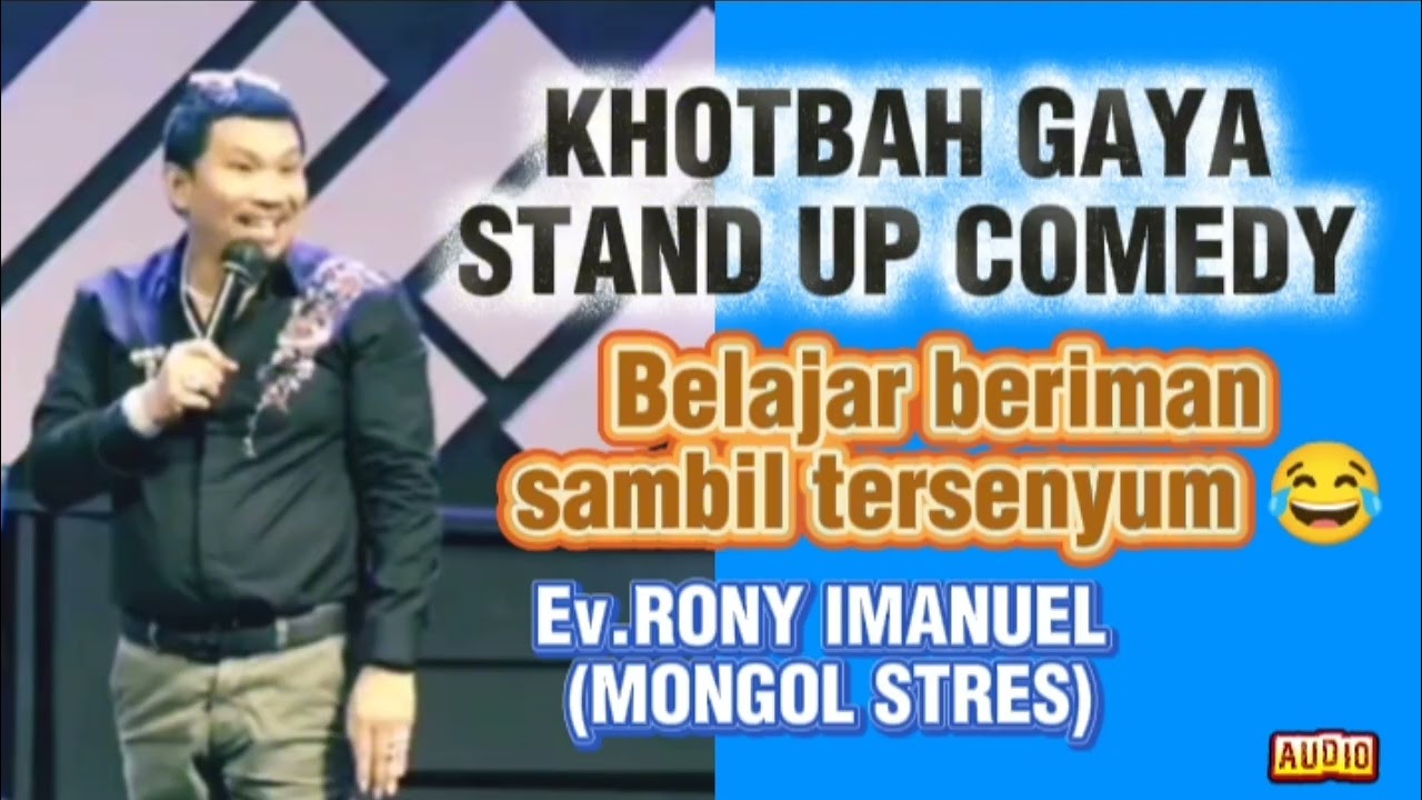 KHOTBAH GAYA STAND UP COMEDY, LUCU TAPI PESAN-PESANNYA DAPAT _MONGOL STRES #mongolstres #renungan