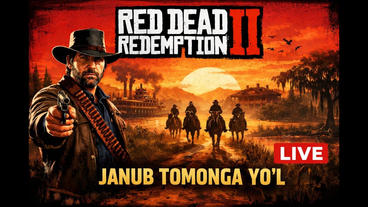 RDR2 /  GOOOOO / live / UZBEK / @qoravoyplay