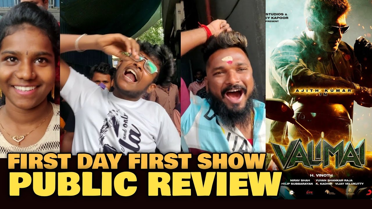Valimai Movie Public Review | First Day First Show | Ajith Kumar | Valimai Public Talk | Mumbai