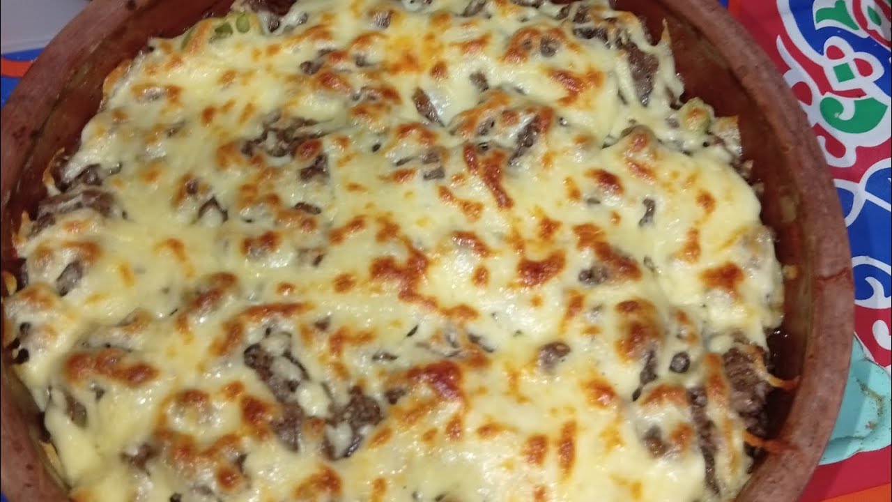 طاجن المكرونه بالموتزريلا🧑‍🍳❤️😋