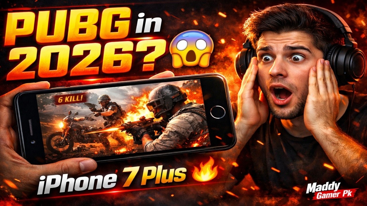 iPhone 7 Plus PUBG Test & Review in 2026 😱 | Still Worth It?
