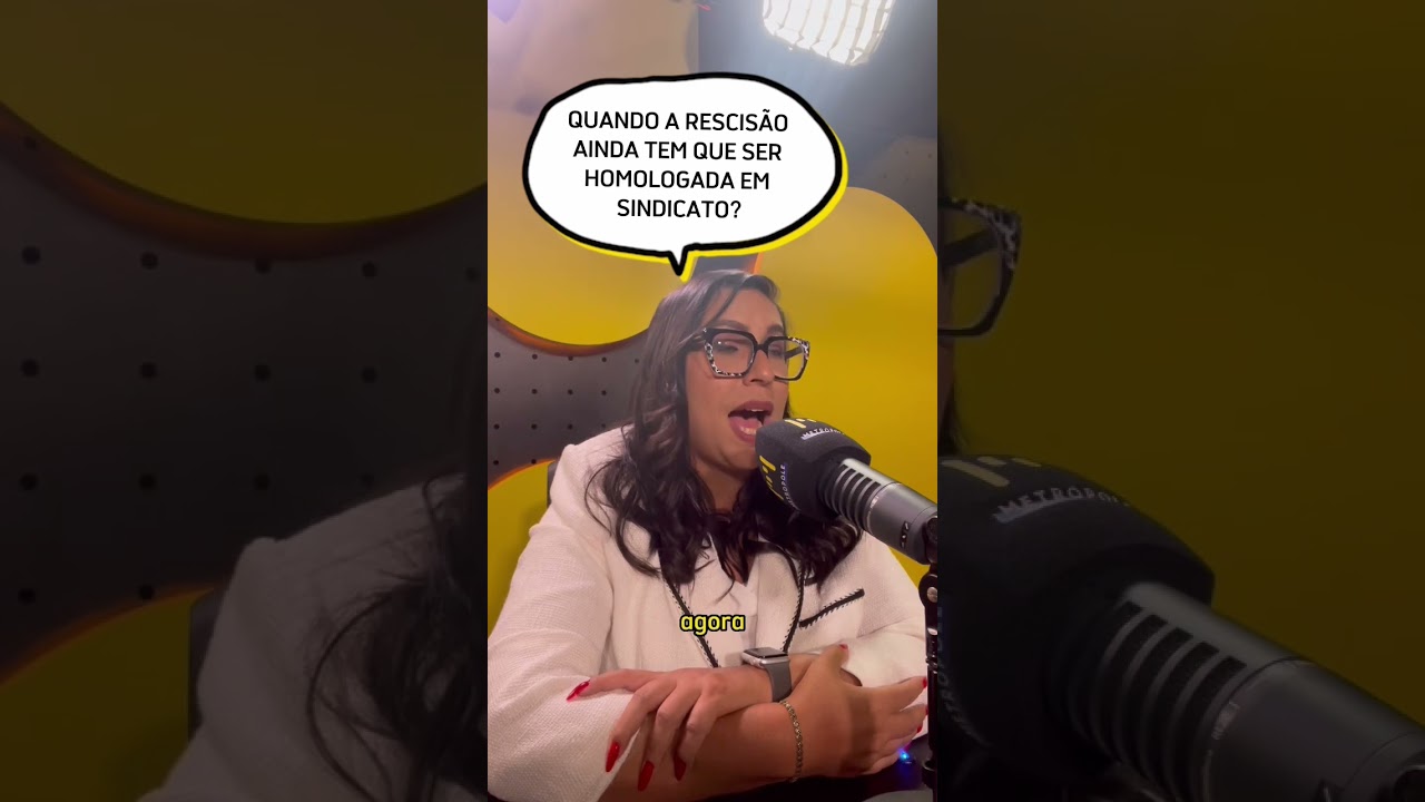 Quando a rescis&atilde;o ainda precisa ser homologada no sindicato #direitostrabalhistas #sindicato